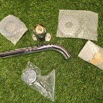 Inbouwdeel mengkraan Hansa, hansapublic, chrome